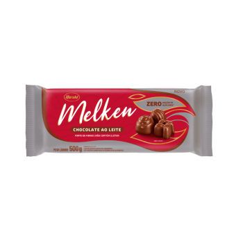 Chocolate Harald Melken ao Leite Zero Açúcares 500g