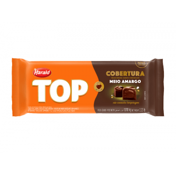 Cobertura Harald Top Chocolate Meio Amargo 1,010kg