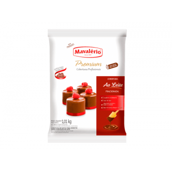 Cobertura Mavalério Gotas Chocolate ao Leite 1,01kg 