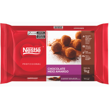 Chocolate Nestlé Meio Amargo 1kg