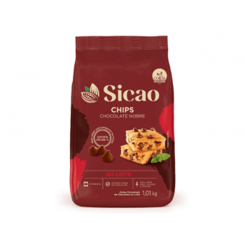 Chocolate Sicao Nobre Chips ao Leite 1,01kg