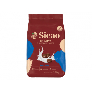 Chocolate Sicao Nobre Creamy Gotas ao Leite 1,01kg