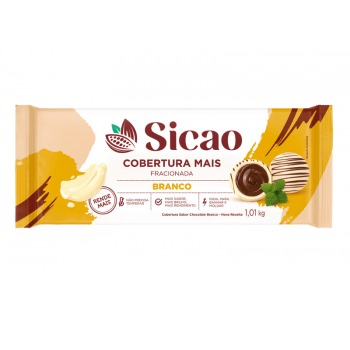 Cobertura Sicao Mais Chocolate Branco 1,01kg