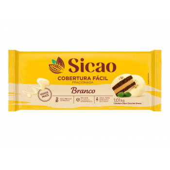 Cobertura Sicao Fácil Chocolate Branco 1,01kg