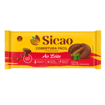 Cobertura Sicao Fácil Chocolate ao Leite 1,01kg