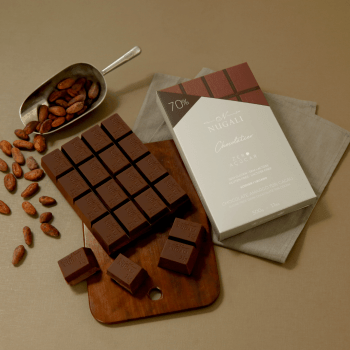 Chocolate Nugali Vegano Amargo Zero Açúcar 70% 500g