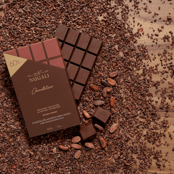 Chocolate Nugali Vegano Amargo 60% 500g 
