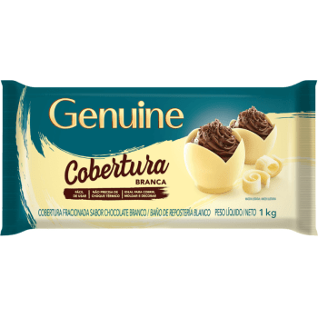 Cobertura Genuine Cargill Chocolate Branco 1kg