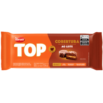 Cobertura Harald Top Chocolate ao Leite 500gCobertura Harald Top Chocolate ao Leite 500g