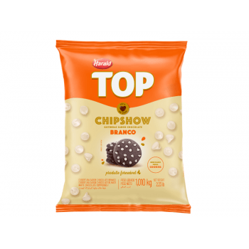 Cobertura Harald Top Gotas Chipshow Chocolate Branco 1,010kg