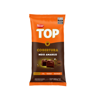 Cobertura Harald Top Gotas Chocolate Meio Amargo 2,050kg