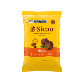 Cobertura Sicao Fácil Gotas Blend 1,01kg 