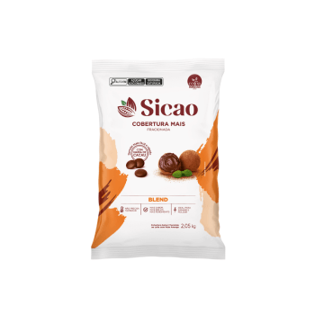 Cobertura Sicao Gotas Chocolate Blend 2,05kg 