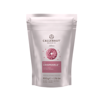 Crispearls Callebaut Selection Cereais de Chocolate Ruby 800g Crispearls Callebaut Selection Cereais de Chocolate Ruby 800g