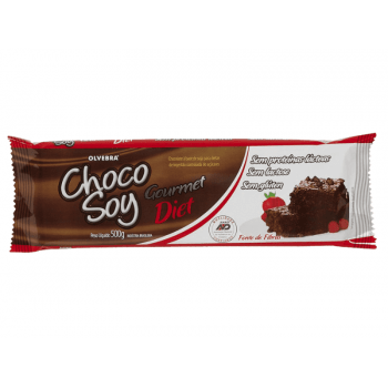 Chocolate Olvebra Choco Soy Gourmet Diet 500g 