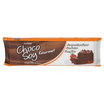 Chocolate Olvebra Choco Soy Gourmet Sem Lactose 500g