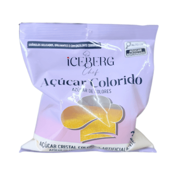 Açúcar Colorido Amarelo 300g - Iceberg