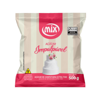 Açúcar Impalpável 500 g - Mix