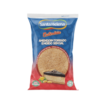 Amendoim Torrado e Moído s/ Sal 1,01kg - Santa Helena