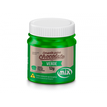 Corante Gel para Chocolate Verde 12g - Mix 