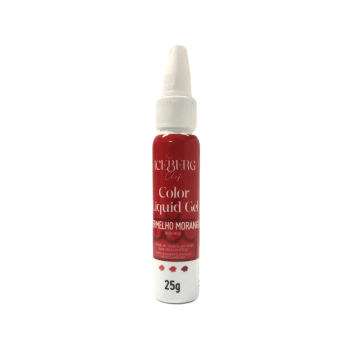 Anilina Liquigel Vermelho Morango 25g – Iceberg