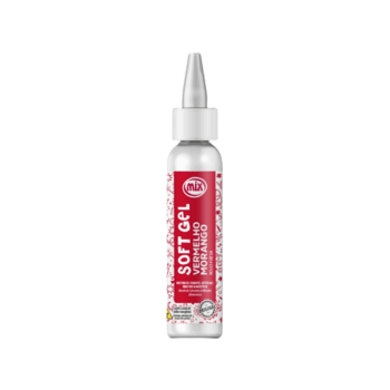 Corante Soft Gel Vermelho Morango 60g - Mix