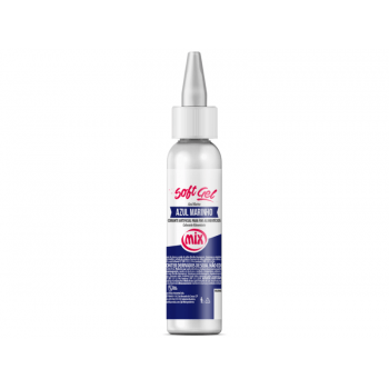 Corante Soft Gel Azul Marinho 25g - Mix