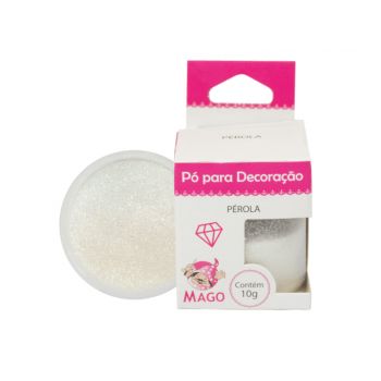 Pó para Decoração Pérola 10g - Mago