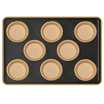 Base Pronta para Torta Circular Salgada 7 cm c/ 8 unidades BT 68 - Art Tart