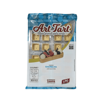 Base Pronta para Torta Quadrado 3,5 cm c/ 24 unidades BT 112 - Art Tart