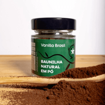 Baunilha Natural em Pó 50g - Vanilla Brasil 