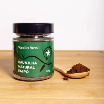 Baunilha Natural em Pó 50g - Vanilla Brasil 