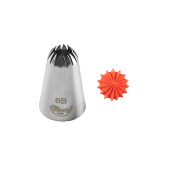 Bico de Confeitar Pitanga Aberta N 6B - Allonsy 