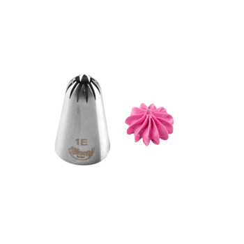 Bico para Confeitar Flor de Pitanga N1E - Allonsy