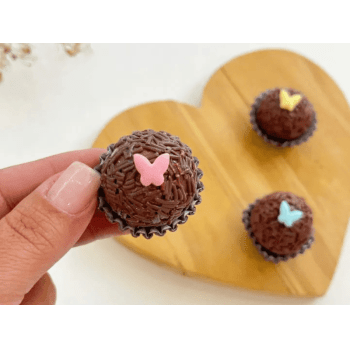 Biscuit Comestível Micro Borboleta c/ 30 unidades -  Meninas do Açúcar
