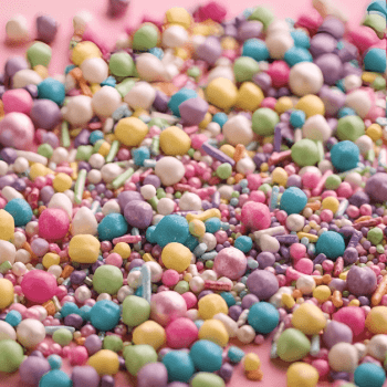 Biscuit Comestível Sprinkles Candy Color 50g - Jady Confeitos