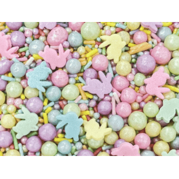 Biscuit Comestível Sprinkles Páscoa II 50g - Jady Confeitos