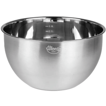 Bowl Multiuso Inox Prata 3,5L - Allonsy