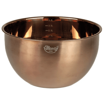 Bowl Multiuso Inox Rose Gold 3,5L - Allonsy
