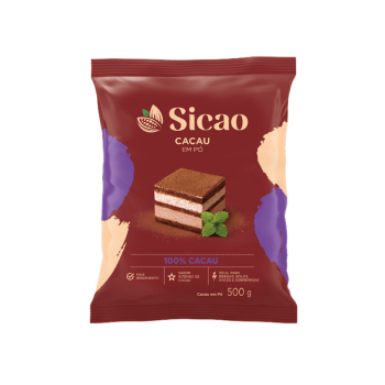 Cacau em Pó Sicao 100% 500g