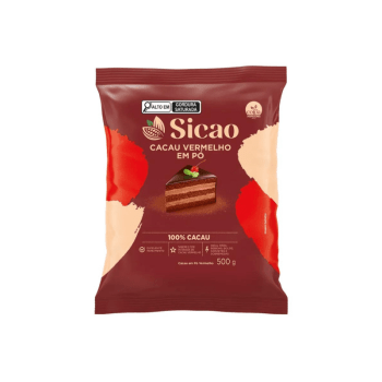 Cacau Vermelho em Pó Sicao 100% 500g