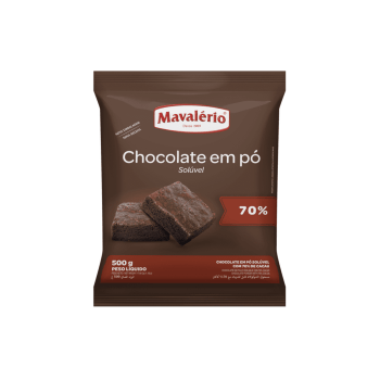 Chocolate em Pó Mavalério 70% Cacau 500g