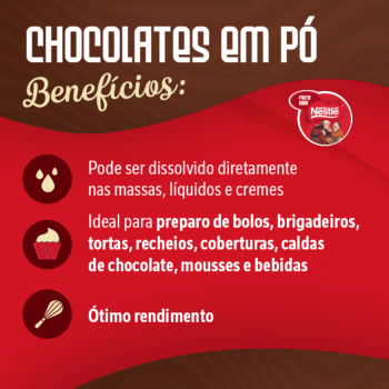 Chocolate em Pó Nestlé 32 % Cacau 1,01kg