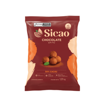 Chocolate em Pó Sicao 50% Cacau 1,01kg