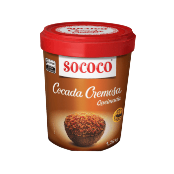 Cocada Cremosa Queimada 1,28kg - Sococo