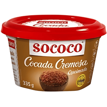 Cocada Cremosa Queimada 335g - Sococo