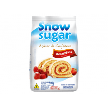 Açúcar de Confeiteiro Snow Sugar 500g - Mavalério