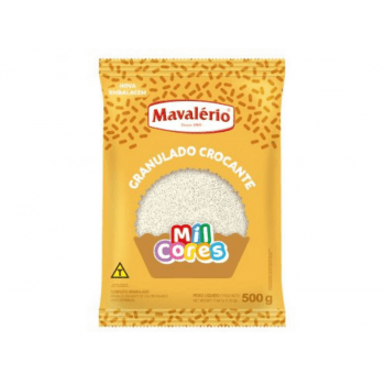 Granulado Crocante Chocolate Branco 500g - Mavalério