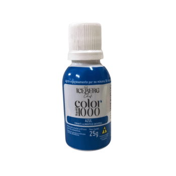 Corante Color Liquid 1000 Azul 25g - Iceberg