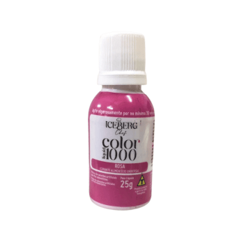 Corante Color Liquid 1000 Rosa 25g - Iceberg